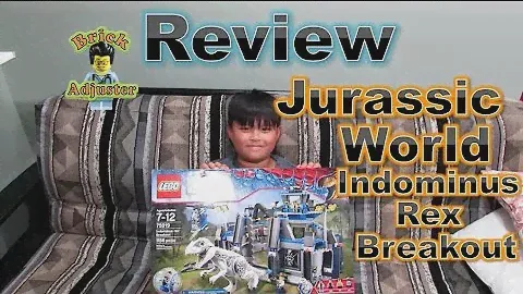 Playing with Lego #140 - Indominus Rex Breakout - Lego Jurassic World (Review) - LEGO 75919