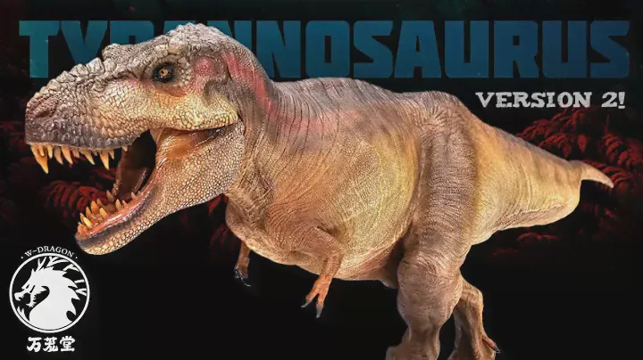 VERSION 2!!! W Dragon Tyrannosaurus rex Review!!!