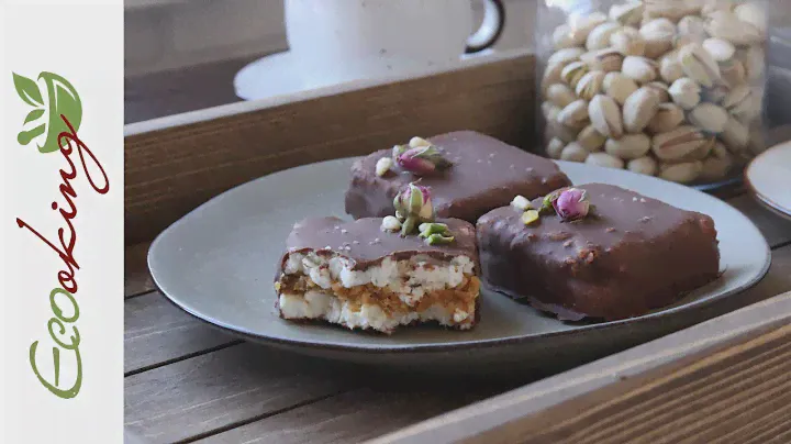 Простой десерт из хлебцев vegan, без глютена, без сахара