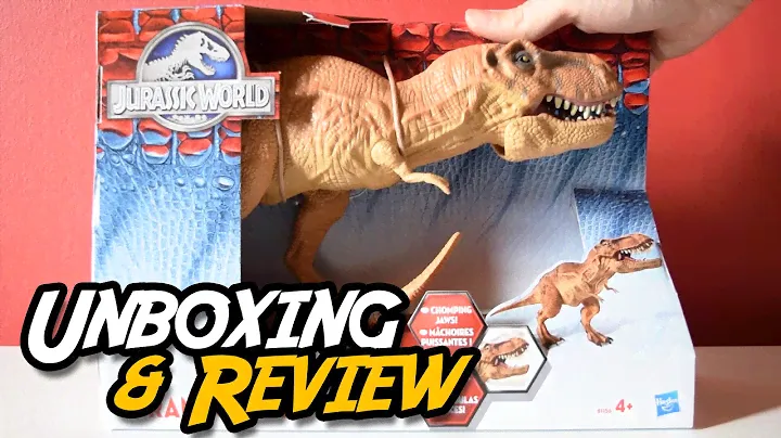 JURASSIC WORLD® | Tyrannosaurus Rex Chomping Jaws | BIG Hasbro® T. Rex Toy | Unboxing & Review