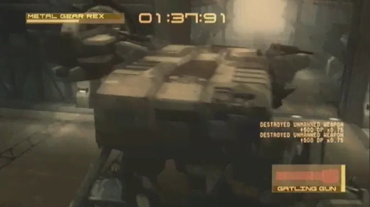 Metal Gear Solid 4 walkthrough 056 Surface Tunnel + Rex vs Ray