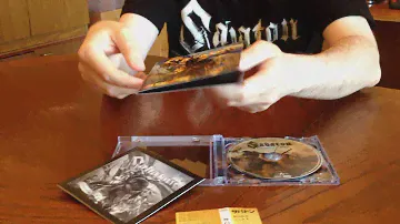 Sabaton Carolus Rex  japan  2 CD (signed) close-up