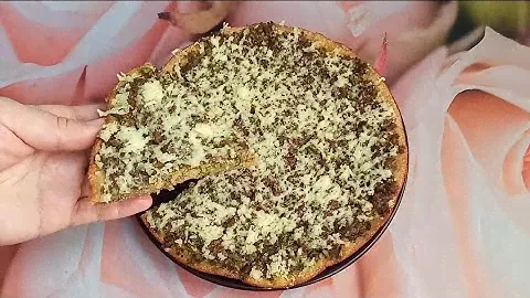 Пицца из гречневой муки без глютена