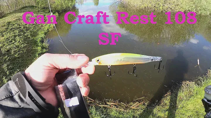 Выбираем Воблер на щуку. Воблер для пассивной щуки. Gan Craft Rest 108 SF.   mp4