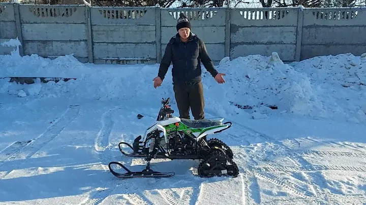 Снегоход-квадроцикл (квадро-снегоход) MOTAX Gekkon 90cc