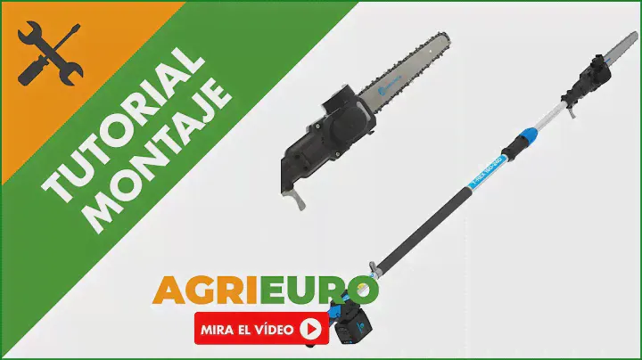 Montaje Podadora manual eléctrica de batería Campagnola T-REX 160