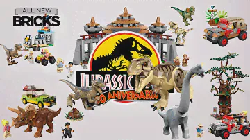 Lego Jurassic Park 30th Anniversary Compilation Speed Build of All Sets