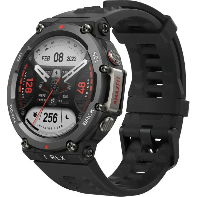 Смарт-часы AMAZFIT T-REX 2 A2170 черные AMF-6972596105077-3