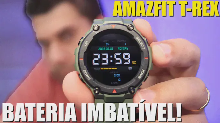 Amazfit T-Rex - Conforto, Precisão e Muita Autonomia!!
