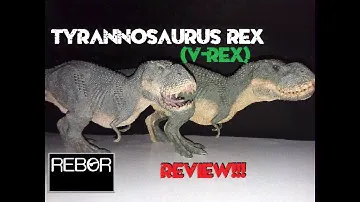REBOR! Tyrannosaurus Rex (V. Rex) Vanilla Ice Review!!! Both versions!!!