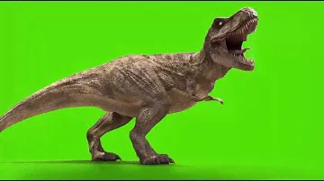 T-Rex Green screen Jurassic world Dominion
