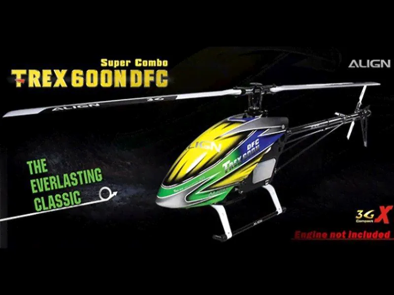 Радиоуправляемый вертолет Align T-Rex 600 DFC KIT ДвС