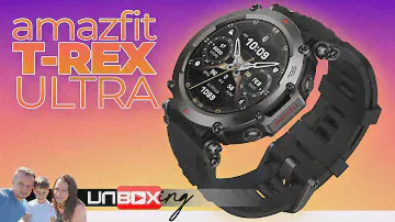 Amazfit T-REX ULTRA: Unboxing with Family Pop TV